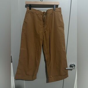 NWT P_Jean Cropped Khaki
